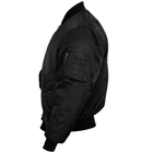 Куртка лётная Sturm Mil-Tec MA1 Black M (10403002) - изображение 5