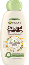 Очищувальний шампунь для волосся Garnier Original Remedies Almond Milk Shampoo 300 мл (3600542166768) - зображення 1