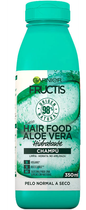 Szampon nawilżający do włosów normalnych i suchych Garnier Fructis Hair Food Aloe Vera Hydrating Shampoo 350 ml (3600542289634) - obraz 1