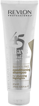 Шампунь-кондиціонер із захистом кольору Revlon Professional Revlonissimo 45 Days Conditioning Shampoo Stunning For Highlights 275 мл (8432225116068) - зображення 1