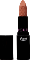 Satynowa szminka Bperfect Cosmetics Poutstar Satin Lipstick Raw 3.5 g (5060806568871) - obraz 1