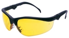 Захисні окуляри MCR Safety Klondike Plus Жовті (12603) - зображення 1