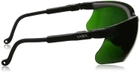 Тактические защитные очки Uvex Genesis S3208 Shade 5.0 Темно-зеленые (12625) - изображение 3