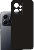 Etui plecki 3MK Matt Case do Xiaomi Redmi Note 12 4G Black (5903108518086) - obraz 3