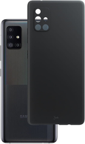 Etui plecki 3MK Matt Case do Samsung Galaxy A51 Black (5903108242134) - obraz 1