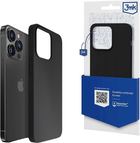 Etui plecki 3MK Silicone Case do Apple iPhone 15 Plus Black (5903108527712) - obraz 1