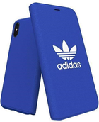 Etui z klapką Adidas Booklet Case Canvas do Apple iPhone X/XS Blue (8718846058421) - obraz 1