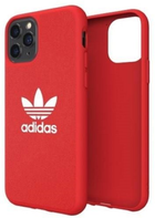 Etui plecki Adidas Moulded Case Canvas do Apple iPhone 12 Pro Max Red (8718846083980) - obraz 1