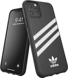 Панель Adidas Moulded Case для Apple iPhone 11 Pro Чорно-Білий (8718846070799) - зображення 1