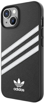 Etui z klapką Adidas OR Booklet Case do Apple iPhone 12 Pro Max White-black (8718846083744) - obraz 1