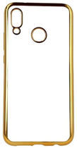 Etui plecki Electro Jelly do Huawei P20 Lite Gold (5901737891457) - obraz 1