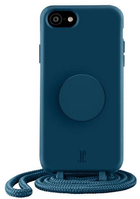 Etui plecki Just Elegance PopGrip do Apple iPhone 7/8/SE 2020/SE 2022 Blue sapphire (4062519300114) - obraz 1