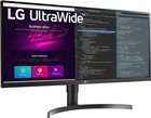 Monitor 34" LG 34WN750P-B - obraz 2