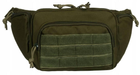 Тактична сумка на пояс Peterson 41х17х9см Зелений 000245746 - зображення 2