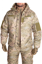 Форма военная зимняя костюм утеплитель Softshell + синтепон 200 (до -20) Пиксель размер M (FV- 001-M) - изображение 15