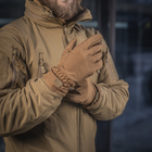 Зимові сенсорні тактичні рукавички M-Tac Soft Shell Coyote Розмір S - зображення 3