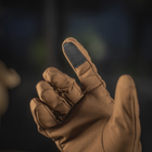 Зимові сенсорні тактичні рукавички M-Tac Soft Shell Coyote Розмір S - зображення 6