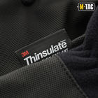 Флисовые тактические перчатки c утеплителем M-Tac Fleece Thinsulate Black Размер L (23-25 см) (Touch Screen сенсорные) - изображение 7