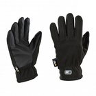Флисовые тактические перчатки c утеплителем M-Tac Fleece Thinsulate Black Размер XL (25-28 см) (Touch Screen сенсорные) - изображение 1