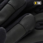 Флисовые тактические перчатки c утеплителем M-Tac Fleece Thinsulate Black Размер M (20-23 см) (Touch Screen сенсорные) - изображение 6