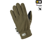 Флісові тактичні рукавички з утеплювачем M-Tac Fleece Thinsulate Olive Розмір L (23-25 см) (Touch Screen сенсорні) - зображення 7
