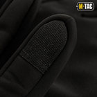 Зимние тактические перчатки сенсорные M-Tac Soft Shell Black Размер XL - изображение 7
