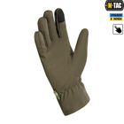 Зимові сенсорні тактичні рукавички M-Tac Soft Shell Olive Розмір S (90010001) - зображення 5