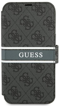 Чохол-книжка Guess Book 4G Stripe для Apple iPhone 13/13 Pro Сірий (3666339032104)