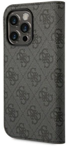 Etui z klapką Guess Book 4G Vintage Gold Logo do Apple iPhone 14 Pro Max Black (3666339083199) - obraz 2