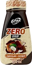 Substytut żywności 6PAK Nutrition Syrup Zero 500 ml Czekolada-Kokos (5902811812962) - obraz 1