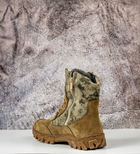 Тактичні чоловічі черевики Kindzer шкіряні натуральне хутро 41 койот - зображення 8