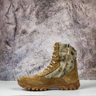 Тактические мужские ботинки Kindzer кожаные натуральный мех 43 койот - изображение 11