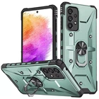 Чехол Epik Pathfinder Ring ударопрочный для Samsung Galaxy A13 4G / A23 4G / M13 4G / M23 5G / A04s Зеленый / Green