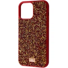 TPU чохол Bling Guard World Rock Case Diamond для Apple iPhone 15 (6.1") Red
