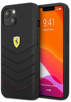 Etui plecki Ferrari Off Track Quilted do Apple iPhone 13 Black (3666339025564) - obraz 1