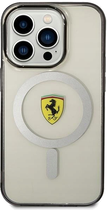 Панель Ferrari Outline Magsafe do Apple iPhone 14 Pro Прозорий (3666339121150) - зображення 1