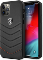 Панель Ferrari Off Track Quilted для Apple iPhone 12 Pro Max Чорний (3700740479490) - зображення 2