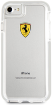 Etui plecki Ferrari Shockproof do Apple iPhone 7/8 Transparent (3700740388471) - obraz 1