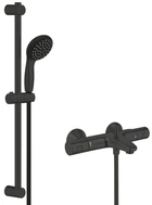 Смеситель для ванны с термостатом GROHE QuickFix Precision Start Black UA303907T1 (345982430 + 279482430)