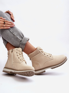 Жіночі зимові черевики низькі Bimena 39 Бежеві (5905677938678) - зображення 6