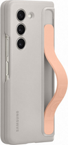 Etui z klapką Samsung Standing Case with Strap do Galaxy Z Fold 5 Sand (8806095062624) - obraz 1