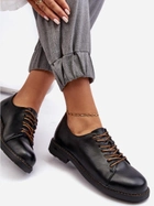 Жіночі туфлі Vinceza Nakera 40 Чорні (5905677937367) - зображення 3