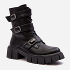 Жіночі зимові черевики високі S.Barski MR870-62 37 Чорні (5905677937091) - зображення 2