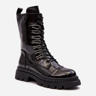 Жіночі зимові черевики високі S.Barski MR870-72 39 Черные (5905677936872) - зображення 2
