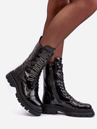 Жіночі зимові черевики високі S.Barski MR870-72 36 Черные (5905677936841) - зображення 5