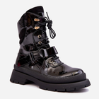 Жіночі зимові черевики високі Nahili 38 Чорні (5905677943733) - зображення 2