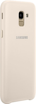 Панель Samsung Dual Layer Cover для Galaxy J6 2018 Золотий (8801643309589) - зображення 1