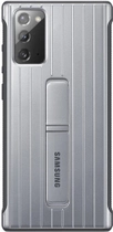 Etui plecki Samsung Protective Standing Cover do Galaxy Note 20 Silver (8806090560279) - obraz 1