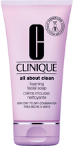 Clinique All About Clean pieniące się mydło do twarzy dla skóry suchej i mieszanej 150 ml (20714672164) - obraz 2
