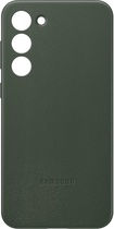 Etui plecki Samsung Leather Cover do Galaxy S23 Plus Green (8806094770445) - obraz 1